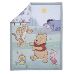 Winnie The Pooh & Friends 3-Piece Crib Bedding Set -Lambs & Ivy winnie the pooh 26 friends quilt fold