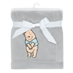 Winnie The Pooh Hugs Baby Blanket -Lambs & Ivy winnie the pooh hugs blanket pkg