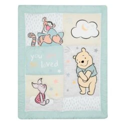 Winnie The Pooh Hugs 3-Piece Crib Bedding Set -Lambs & Ivy winnie the pooh hugs quilt