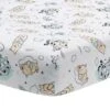 Winnie The Pooh Hugs Fitted Crib Sheet -Lambs & Ivy winnie the pooh hugs sheet
