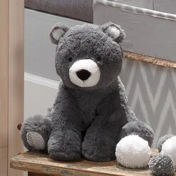 Woodland Forest Plush Bear - Oscar -Lambs & Ivy woodland forest plush lifestyle