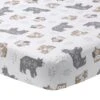 Woodland Forest Cotton Fitted Mini Crib Sheet 1 Woodland Forest Cotton Fitted Mini Crib Sheet -Lambs & Ivy woodland forest sheet a 5b59da79 b16e 4720 b9f2 011a716115e0
