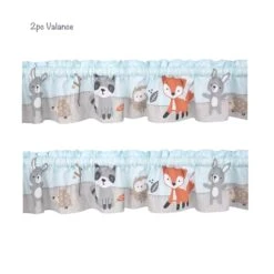 Woodland Friends 5-Piece Crib Bedding Set -Lambs & Ivy woodland friends 2pc valance