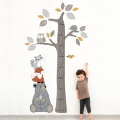 Woodland Growth Chart -Lambs & Ivy woodland growth chart lifestyle